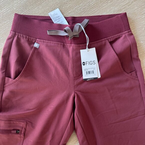 New! Figs Zamora 2.0 Petite Jogger Size XXS in Mauve Pink - Picture 4 of 12